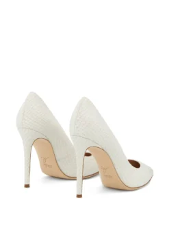 Women Giuseppe Zanotti Carolyne 105mm Snakeskin-print Leather Pumps -Giuseppe Zanotti 19785121 50647524 1000
