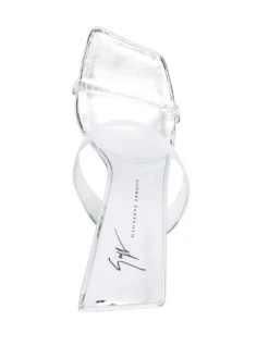 Women Giuseppe Zanotti Lilii Borea Transparent Wedge Mules -Giuseppe Zanotti 19812771 44429617 1000