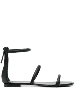 Women Giuseppe Zanotti Leather Ankle Strap Sandals