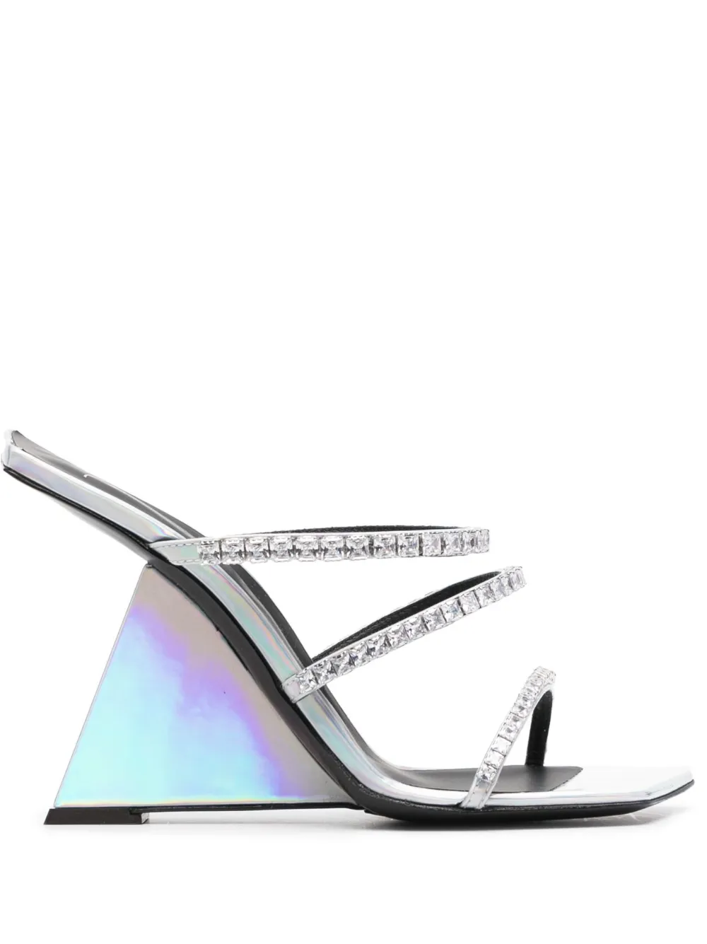 Women Giuseppe Zanotti Clareence 100mm Rhinestone-embellished Mules 3 Women Giuseppe Zanotti Clareence 100mm Rhinestone-embellished Mules