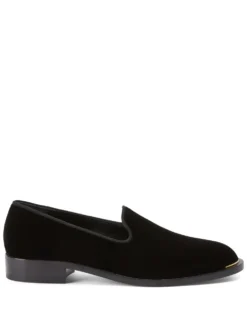 Women Giuseppe Zanotti Lydia Velvet Loafers