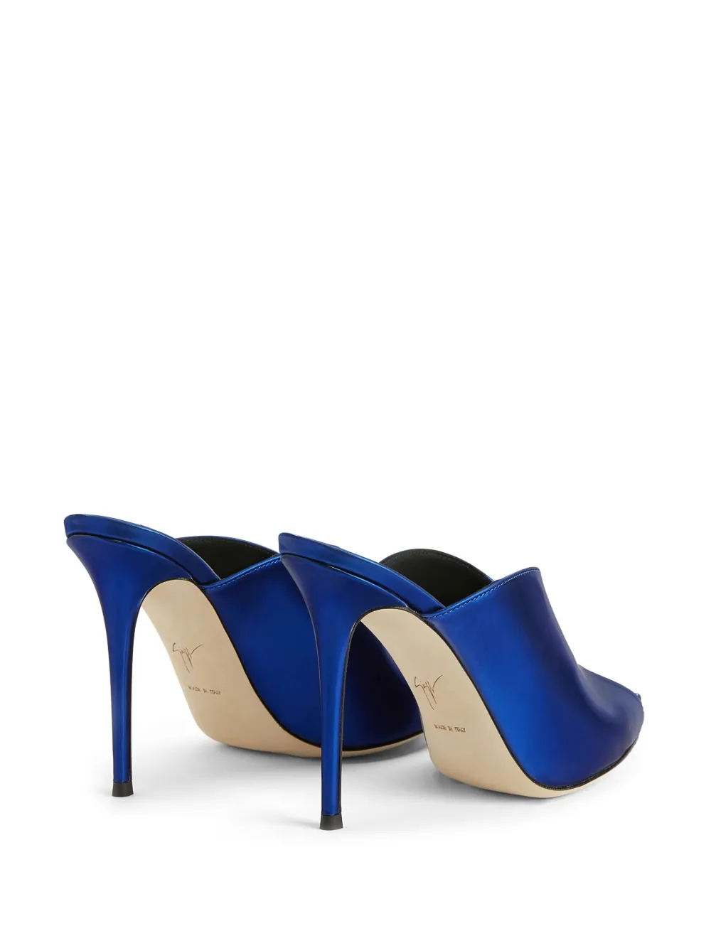 Women Giuseppe Zanotti Intriigo Muse 105mm Metallic-effect Mules 5 Women Giuseppe Zanotti Intriigo Muse 105mm Metallic-effect Mules - Image 3