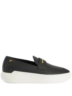 Men Giuseppe Zanotti New Conley Logo-plaque Loafers
