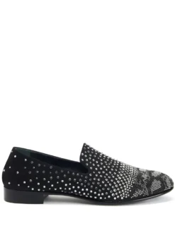 Men Giuseppe Zanotti Marthin Crystal-embellished Loafers