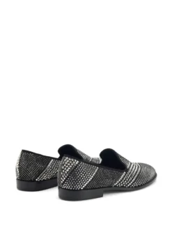Men Giuseppe Zanotti Raimond Crystal-embellished Loafers 8 Men Giuseppe Zanotti Raimond Crystal-embellished Loafers -Giuseppe Zanotti 20104114 50017198 1000