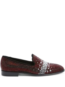 Men Giuseppe Zanotti Marthinique Crystal-embellished Loafers