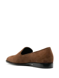 Men Giuseppe Zanotti Almond-toe Suede Loafers 8 Men Giuseppe Zanotti Almond-toe Suede Loafers -Giuseppe Zanotti 20321991 50471020 1000